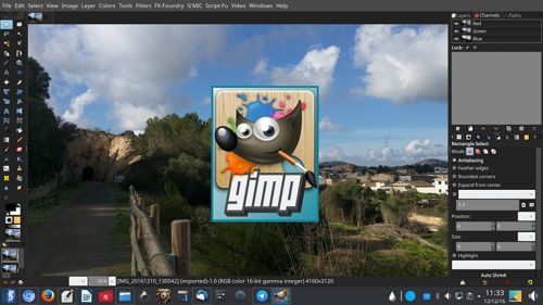  برنامج Gimp بديل فوتوشوب الأفضل 