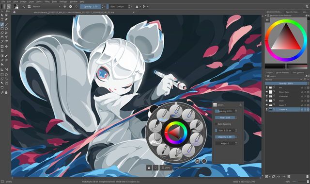 برنامج Krita بديل فوتوشوب