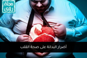 أضرار البدانة على صحة القلب